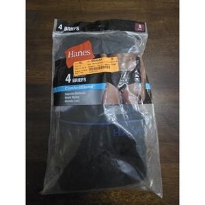 NWTD Hanes S ComfortBlend Tagless 3 Briefs underwear 124912